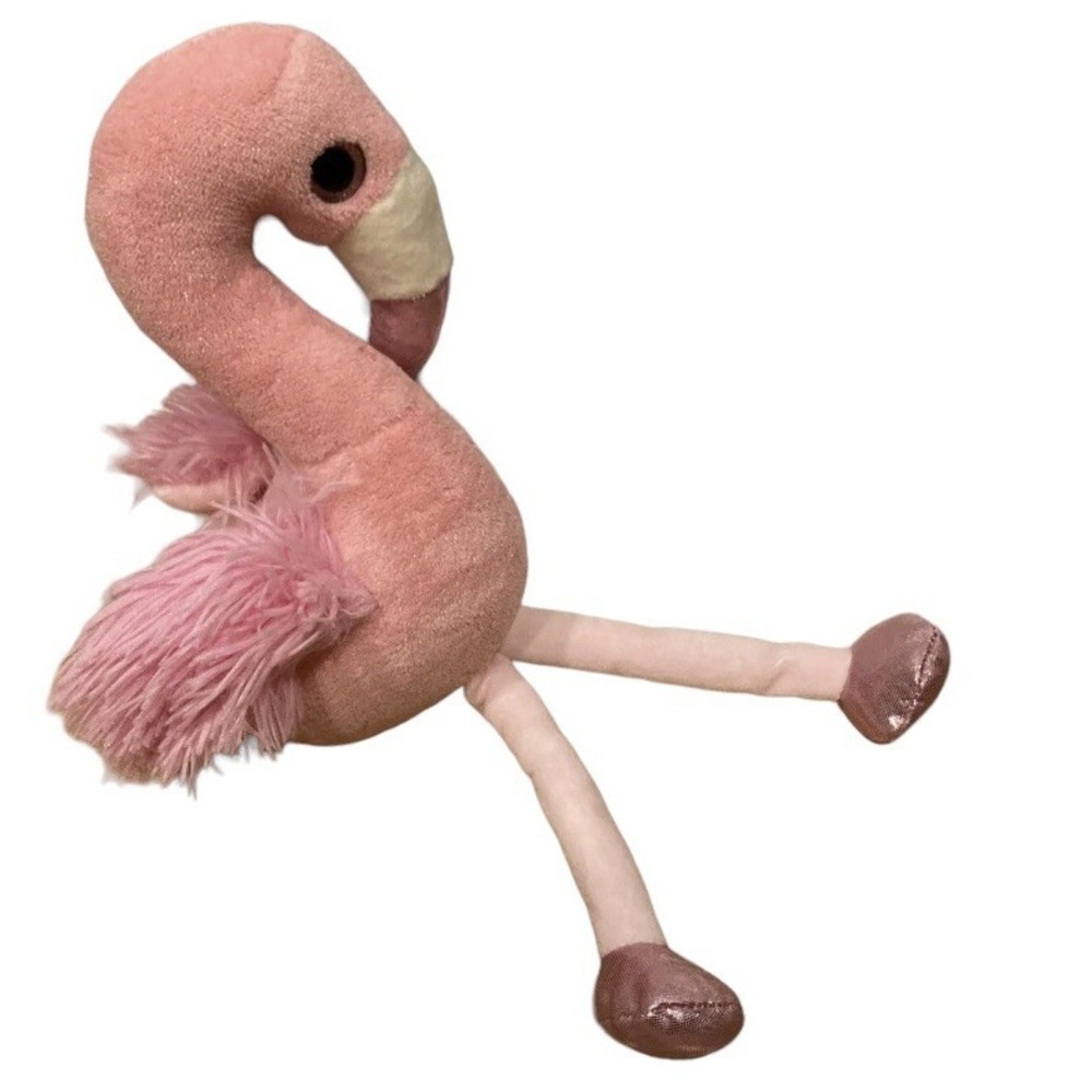 Pink Plush Flamingo Hugfun Sparkles Stuffed Animal Bird Toy Hug Fun